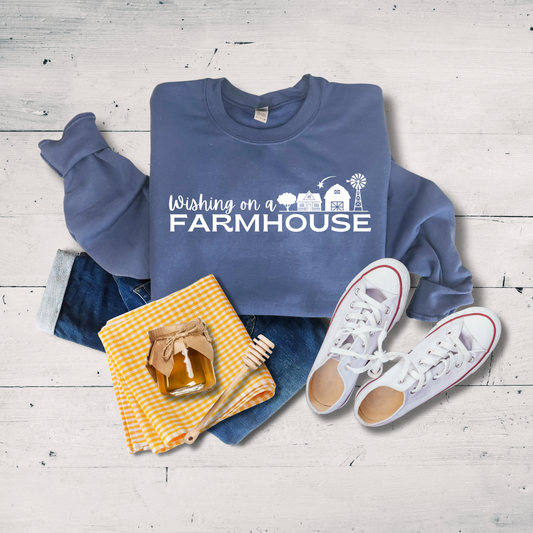 Wishing on a Farmhouse Sweatshirt